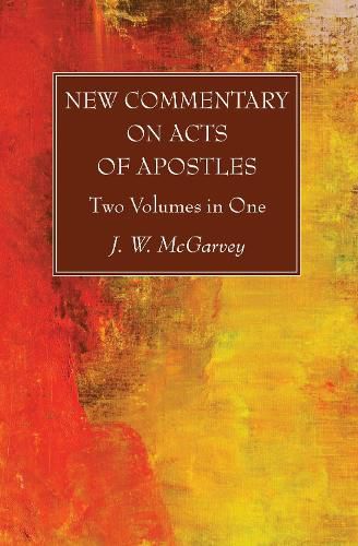 Cover image for New Commentary on Acts of Apostles: Two Volumes in One