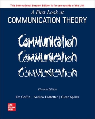 Cover image for ISE A First Look at Communication Theory