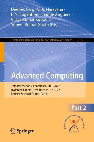 Cover image for Advanced Computing