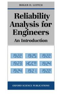 Cover image for Reliability Analysis for Engineers: An Introduction