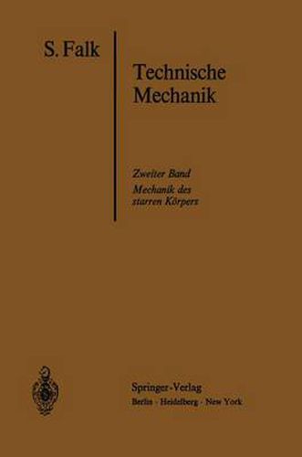 Cover image for Lehrbuch Der Technischen Mechanik