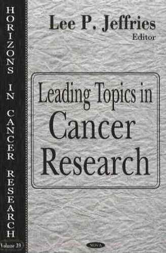Cover image for Leading Topics in Cancer Research