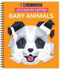 Cover image for Brain Games - Sticker by Letter: Baby Animals