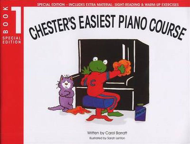 Cover image for Chester's Easiest Piano Course Book 1: Special Edition