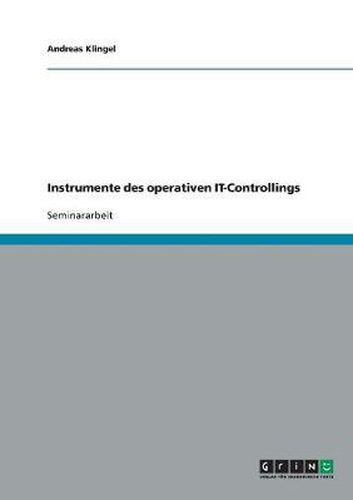 Cover image for Instrumente des operativen IT-Controllings