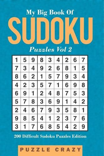 Cover image for My Big Book Of Soduku Puzzles Vol 2