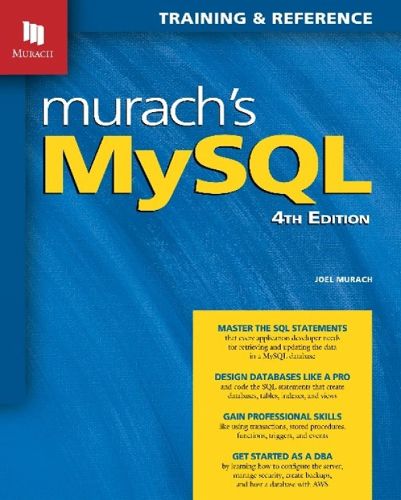 Cover image for Murach's MySQL (4th Edition)