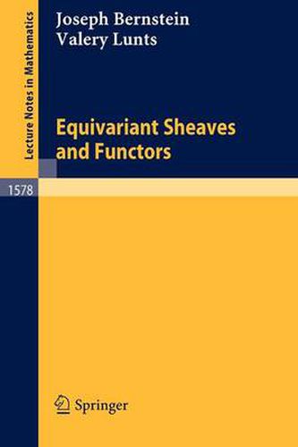 Cover image for Equivariant Sheaves and Functors