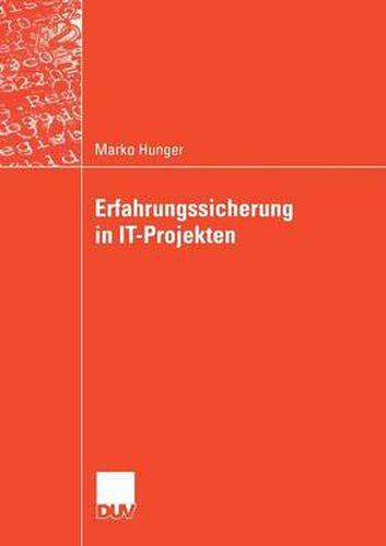 Cover image for Erfahrungssicherung in It-Projekten