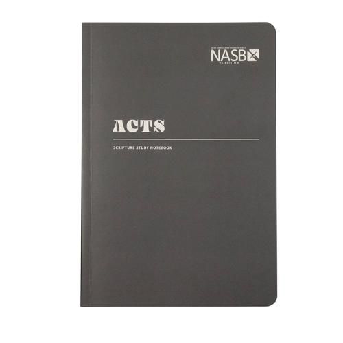 Cover image for NASB Scripture Study Notebook: Acts