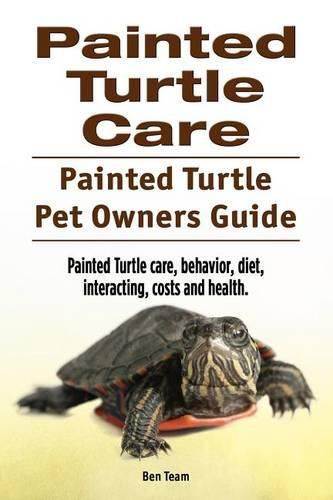 Cover image for Painted Turtle Care. Painted Turtle Pet Owners Guide. Painted Turtle care, behavior, diet, interacting, costs and health.