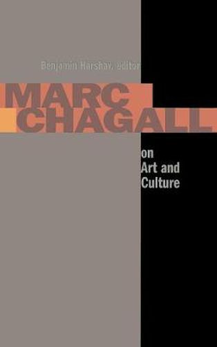 Cover image for Marc Chagall on Art and Culture