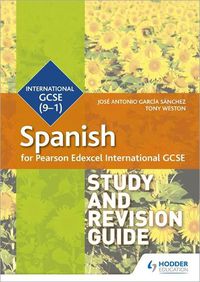 Cover image for Pearson Edexcel International GCSE Spanish Study and Revision Guide