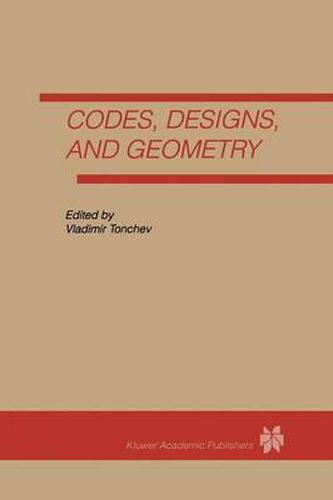 Cover image for Codes, Designs and Geometry