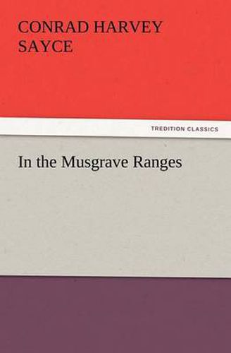 Cover image for In the Musgrave Ranges