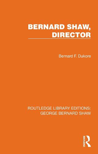 Cover image for Bernard Shaw, Director
