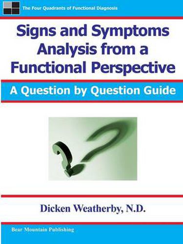 Cover image for Signs and Symptoms Analysis from a Functional Perspective- 2nd Edition