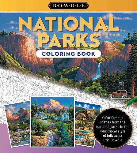 Cover image for National Parks Coloring Book: Volume 1