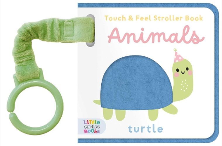 Touch & Feel Stroller Book - Animals