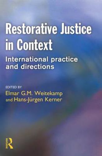 Cover image for Restorative Justice in Context