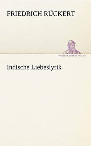 Cover image for Indische Liebeslyrik