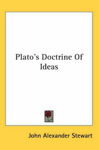 Cover image for Plato's Doctrine of Ideas