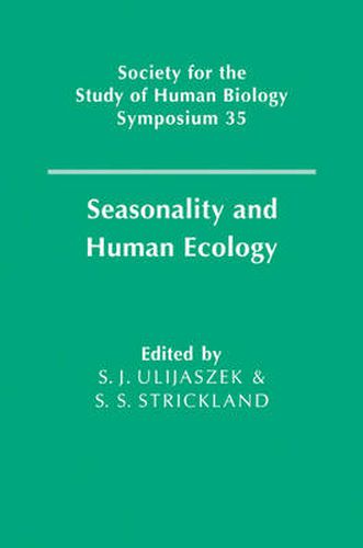 Cover image for Seasonality and Human Ecology