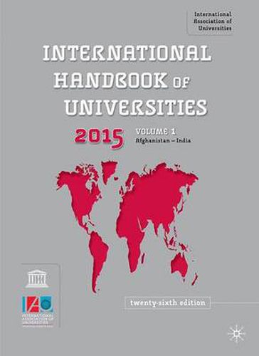 Cover image for International Handbook of Universities