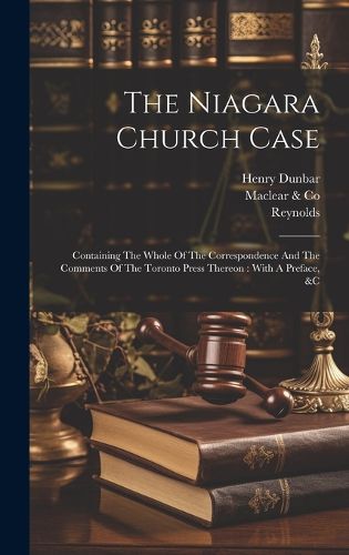 Cover image for The Niagara Church Case