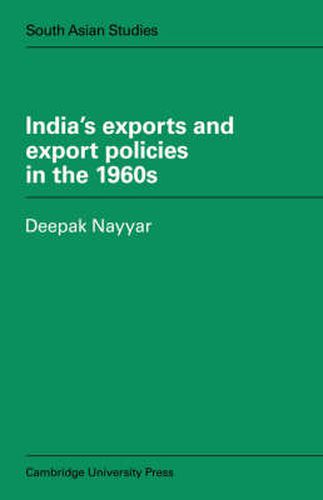 Cover image for India's Exports and Export Policies in the 1960's