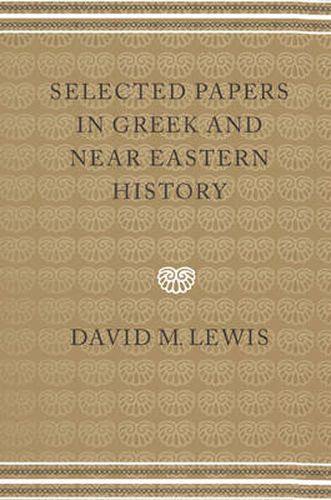 Cover image for Selected Papers in Greek and Near Eastern History