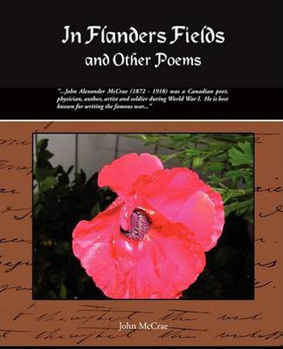 Cover image for In Flanders Fields and Other Poems