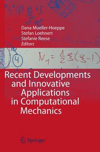 Cover image for Recent Developments and Innovative Applications in Computational Mechanics