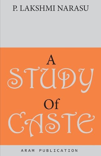 Cover image for A Study of Caste