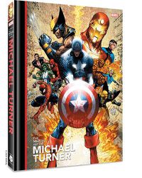 Cover image for The Marvel Art of Michael Turner