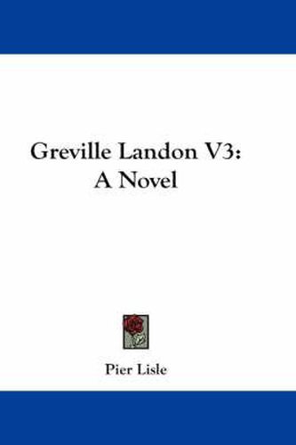 Cover image for Greville Landon V3