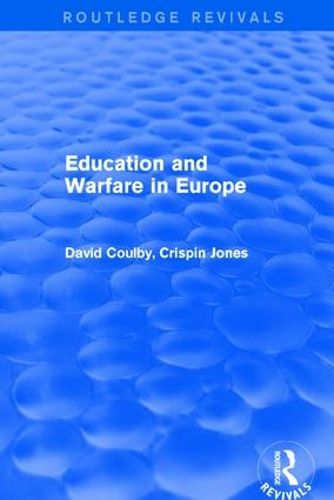 Cover image for Education and Warfare in Europe