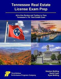 Cover image for Tennessee Real Estate License Exam Prep
