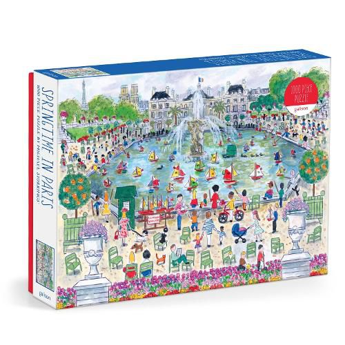 Cover image for Michael Storrings Springtime in Paris 1000 Piece Puzzle