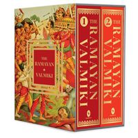 Cover image for The Ramayan of Valmiki: Volume 1 & 2 (Deluxe Hardbound Edition) Boxed Set