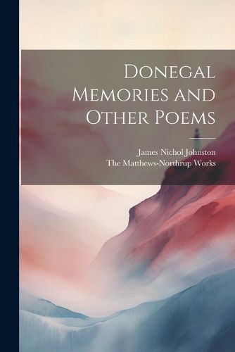 Cover image for Donegal Memories and Other Poems