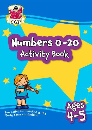 New Numbers 0-20 Activity Book for Ages 4-5 (Reception)