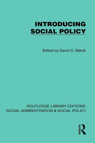 Cover image for Introducing Social Policy