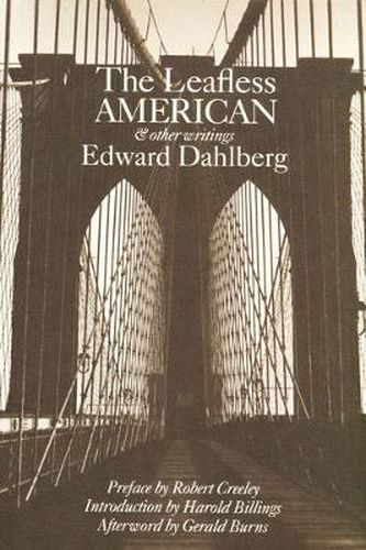 Cover image for Leafless American and Other Writings