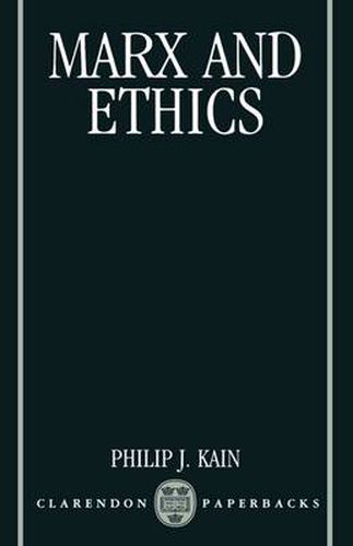 Cover image for Marx and Ethics