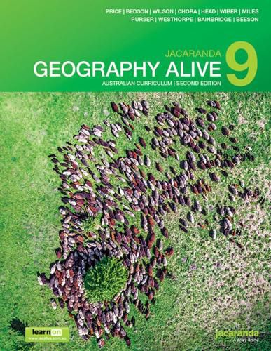 Cover image for Jacaranda Geography Alive 9 Australian Curriculum