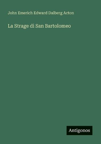 Cover image for La Strage di San Bartolomeo