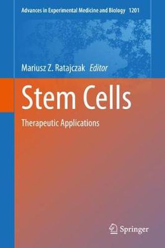 Cover image for Stem Cells: Therapeutic Applications