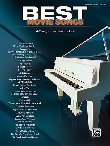 Cover image for Best Movie Songs: 48 Songs from Classic Films (Piano/Vocal)