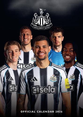 Cover image for NEWCASTLE UNITED FC 2026 A3 CALENDAR